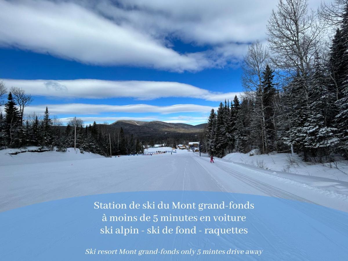 Woody - Chalets De Moh La Malbaie Exteriér fotografie